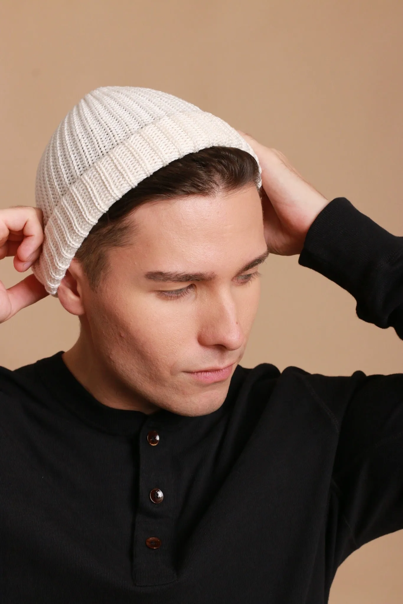 100% Organic Cotton Knitted Beanie