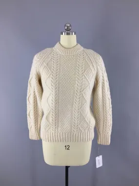 1960s Vintage Wool Sweater / Saks Fifth Avenue / Northern Ireland