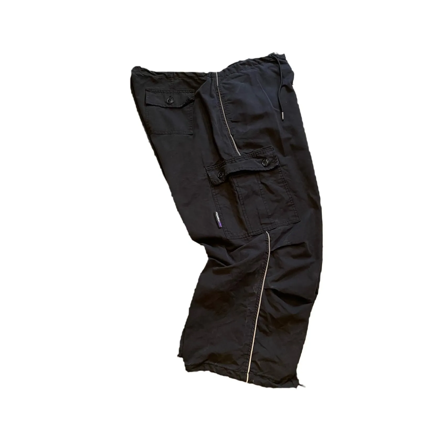 Acid Cargo Pant - Black