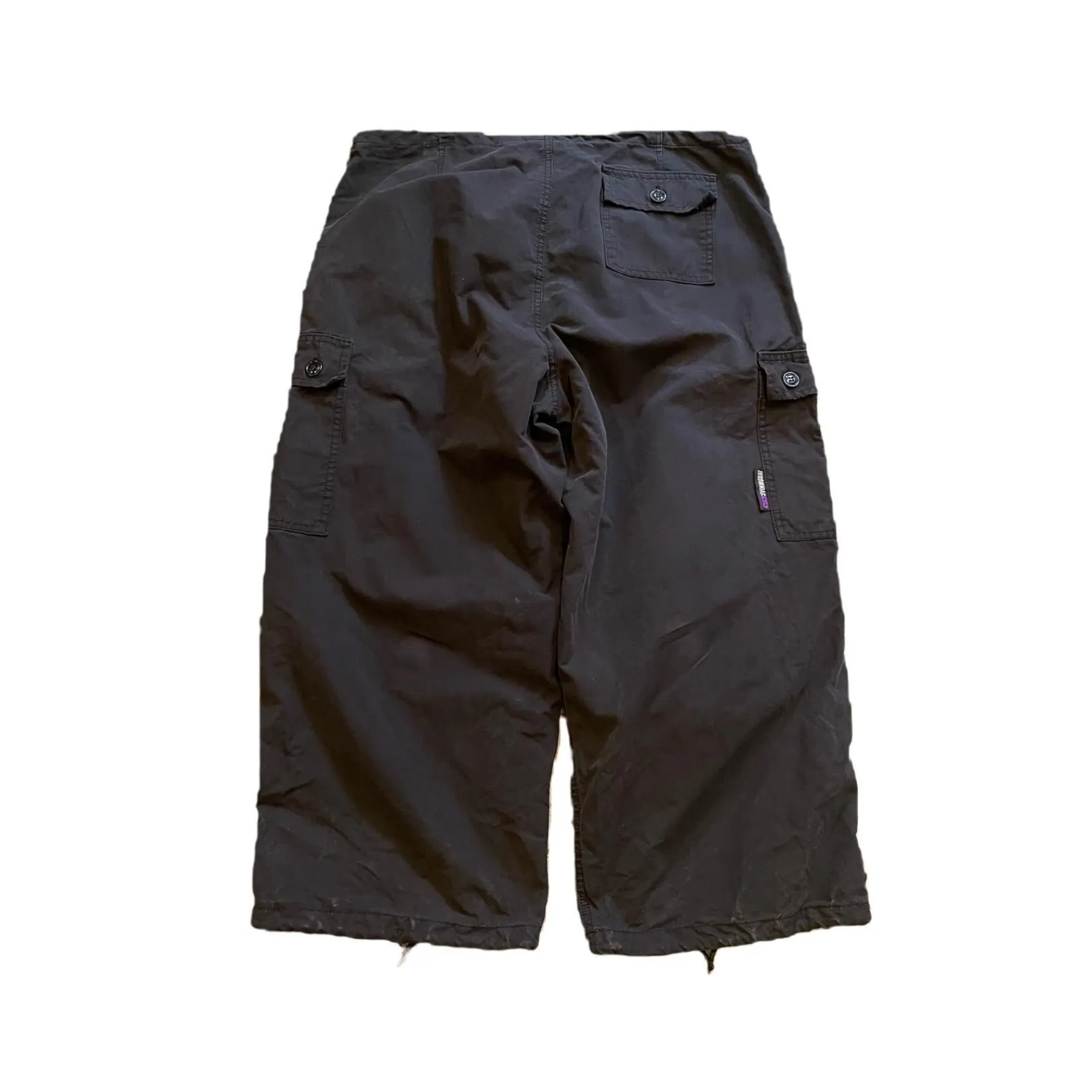 Acid Cargo Pant - Black