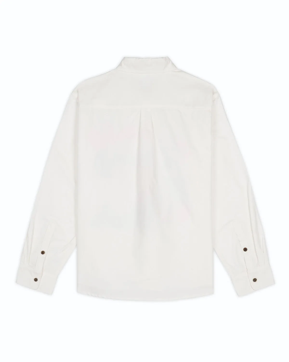 Alfie Cotton Oxford Shirt - White