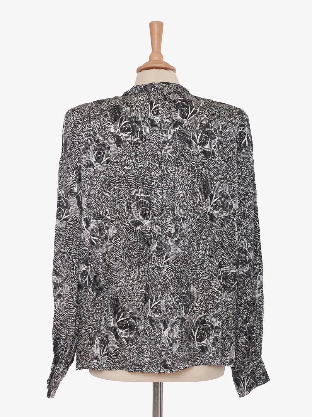 André Laug Shirt rose motif