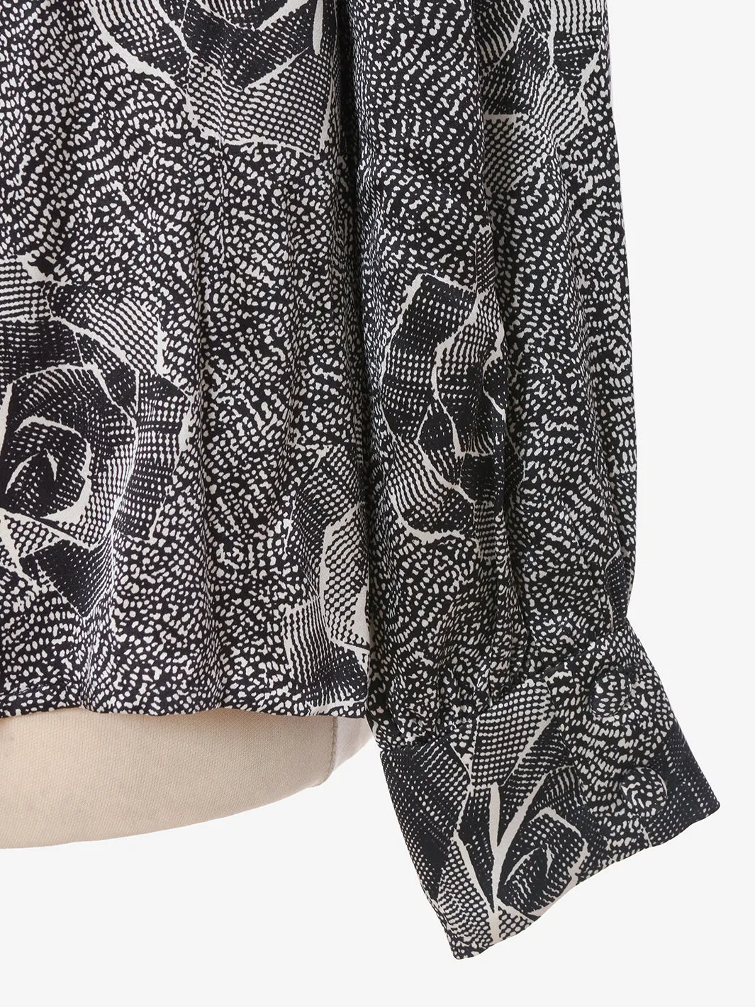 André Laug Shirt rose motif