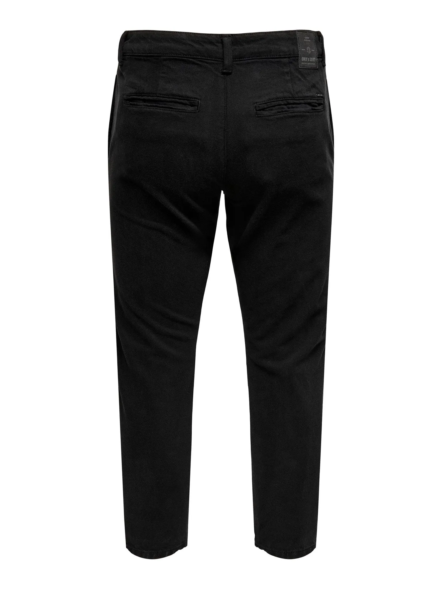Avi Beam Chino Twill Pants - Sort
