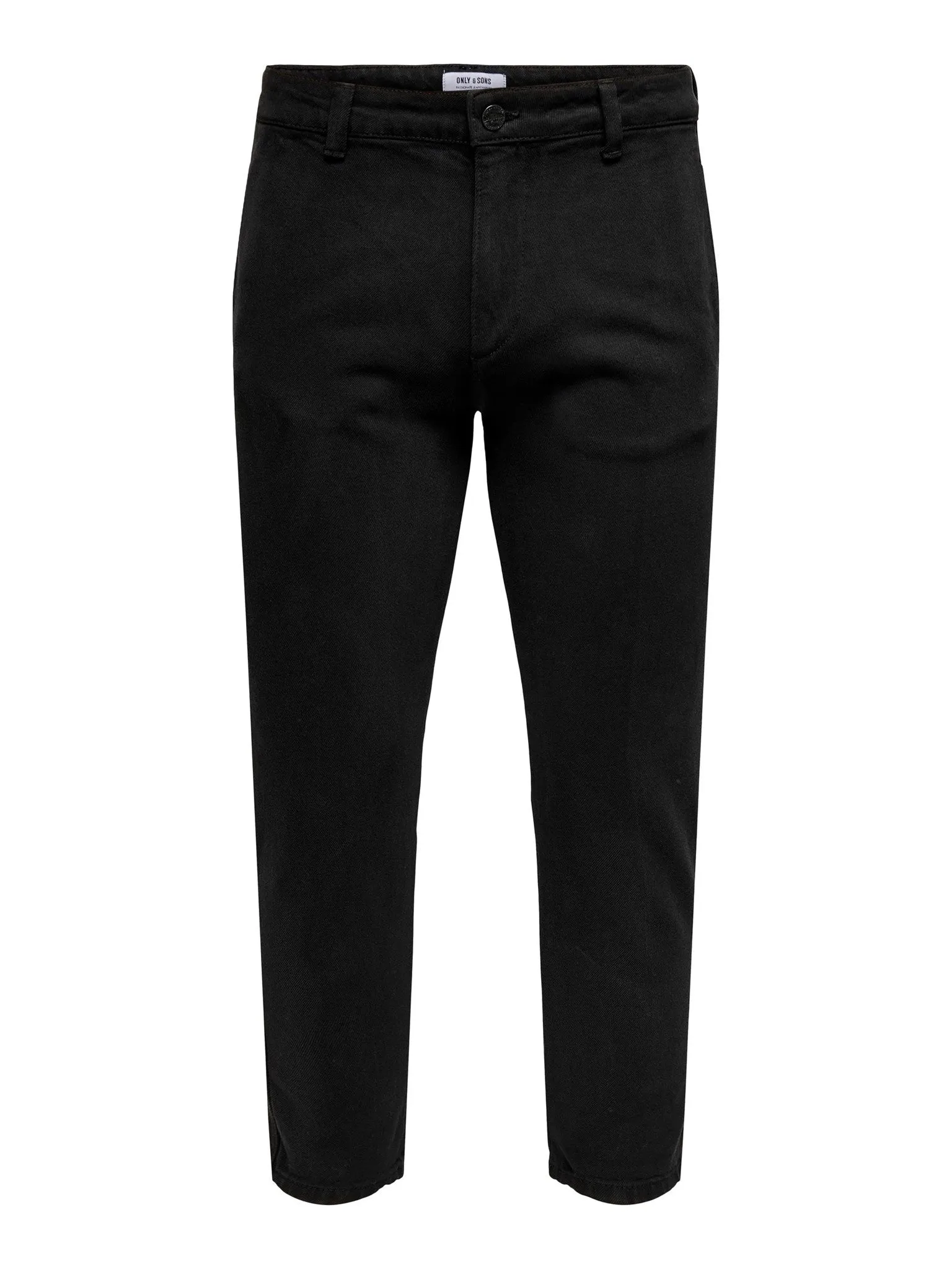 Avi Beam Chino Twill Pants - Sort