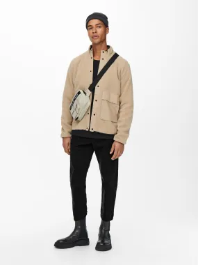 Avi Beam Chino Twill Pants - Sort