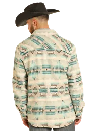 Aztec Shirt Jacket by Rock & Roll