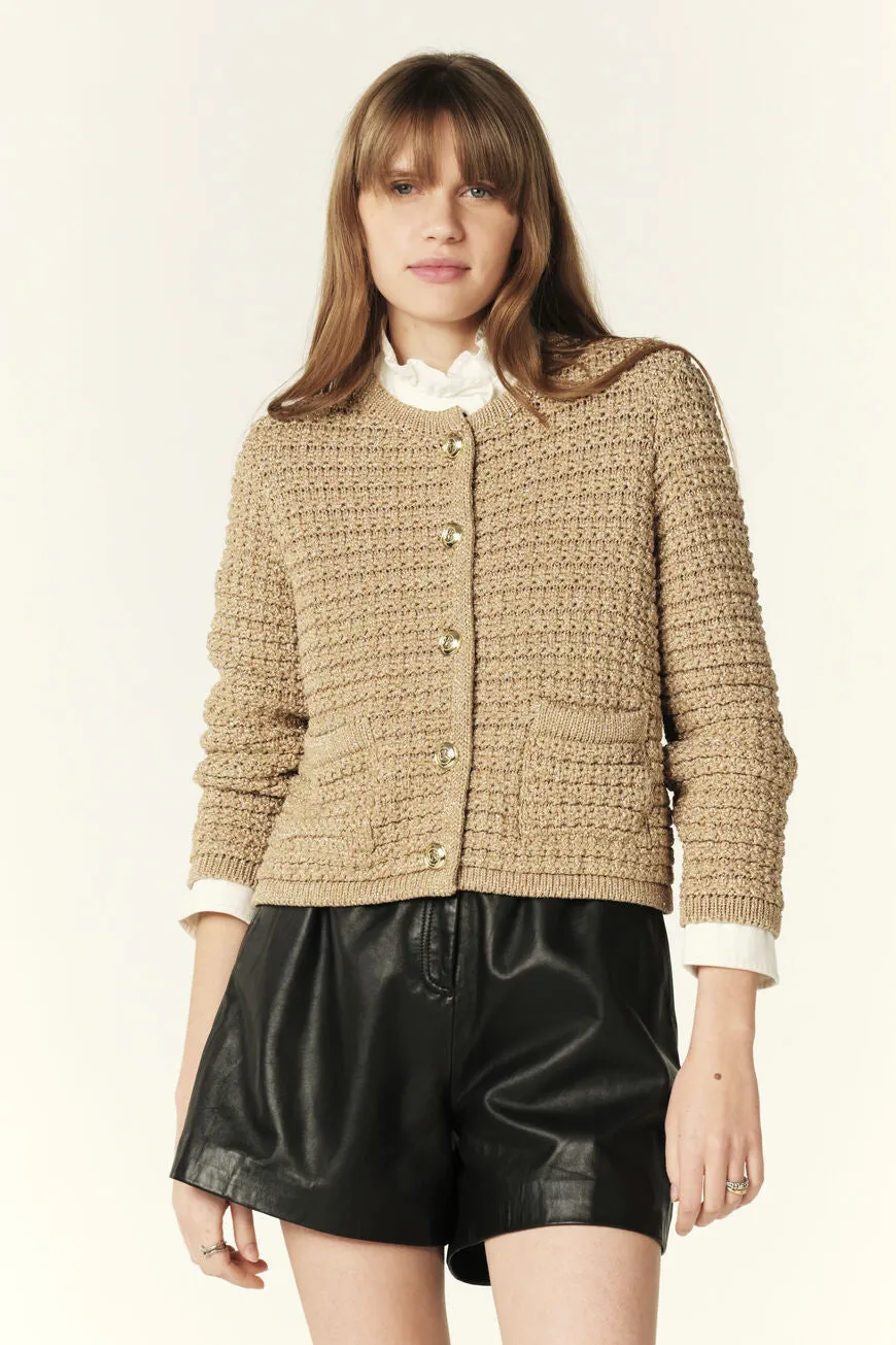 BA&SH - Gaston Cardigan - Dore