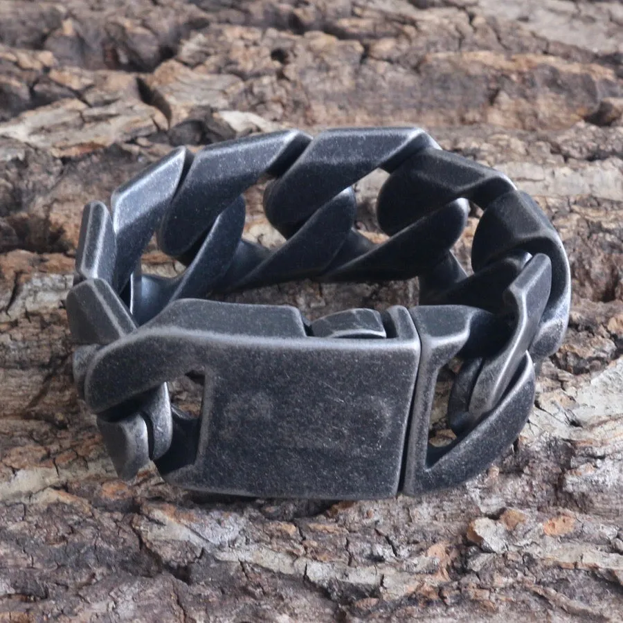Bagger Bracelet - Galvanized - 1" Wide - The Custom - B20