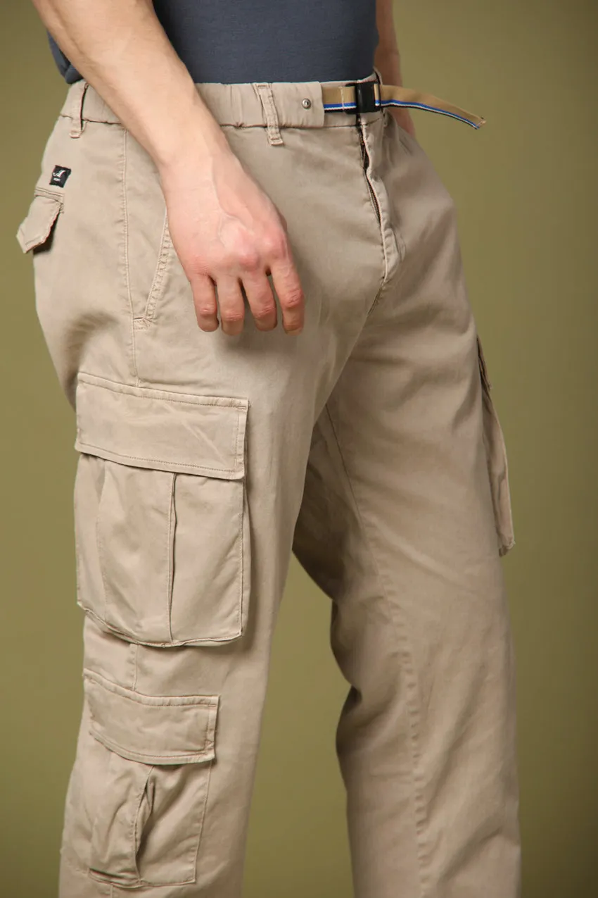 Bahamas Buckle pantalone cargo uomo in twill  regular