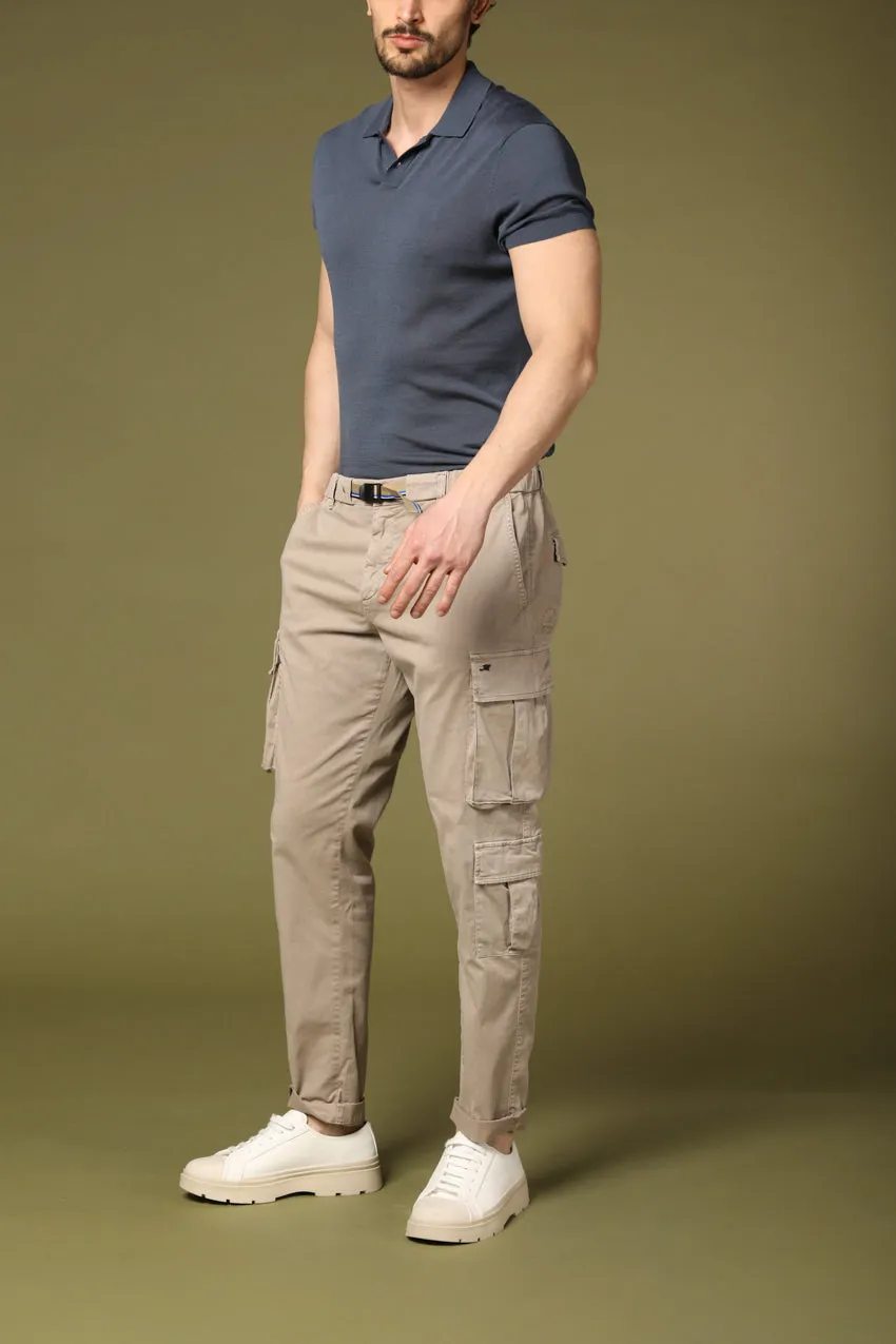 Bahamas Buckle pantalone cargo uomo in twill  regular