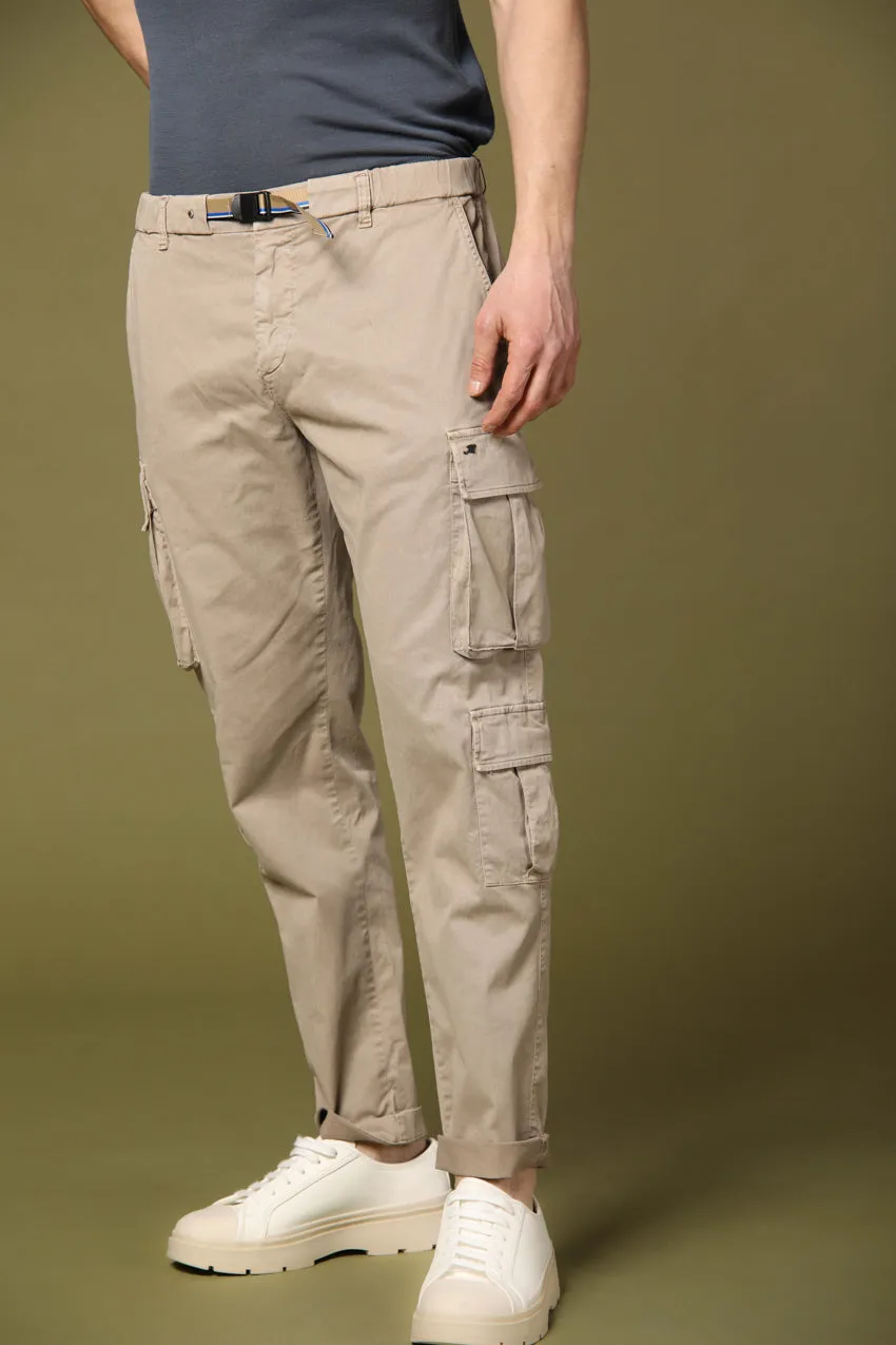 Bahamas Buckle pantalone cargo uomo in twill  regular