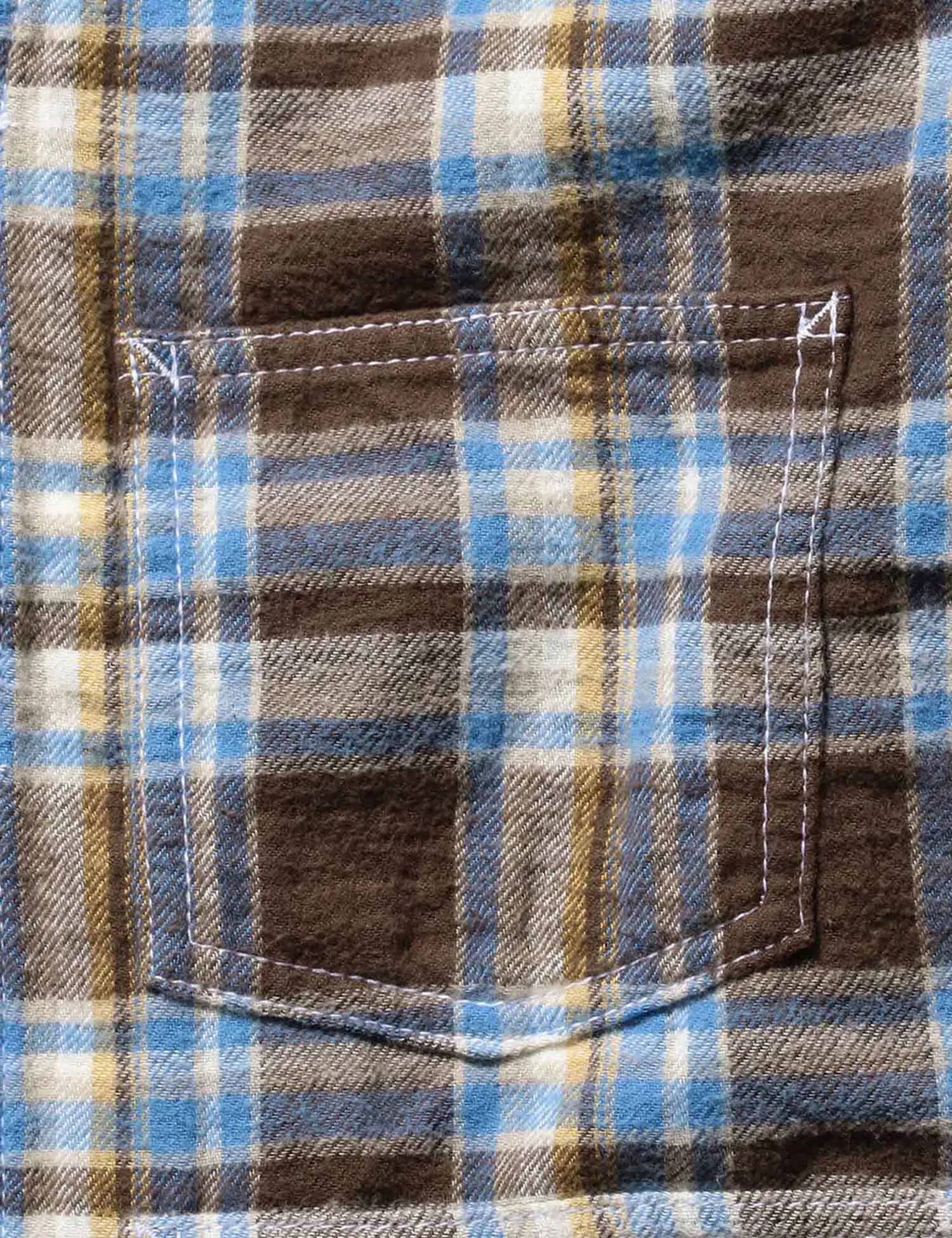 Beams Plus Engineer Jacket W (Face) - Blue Check