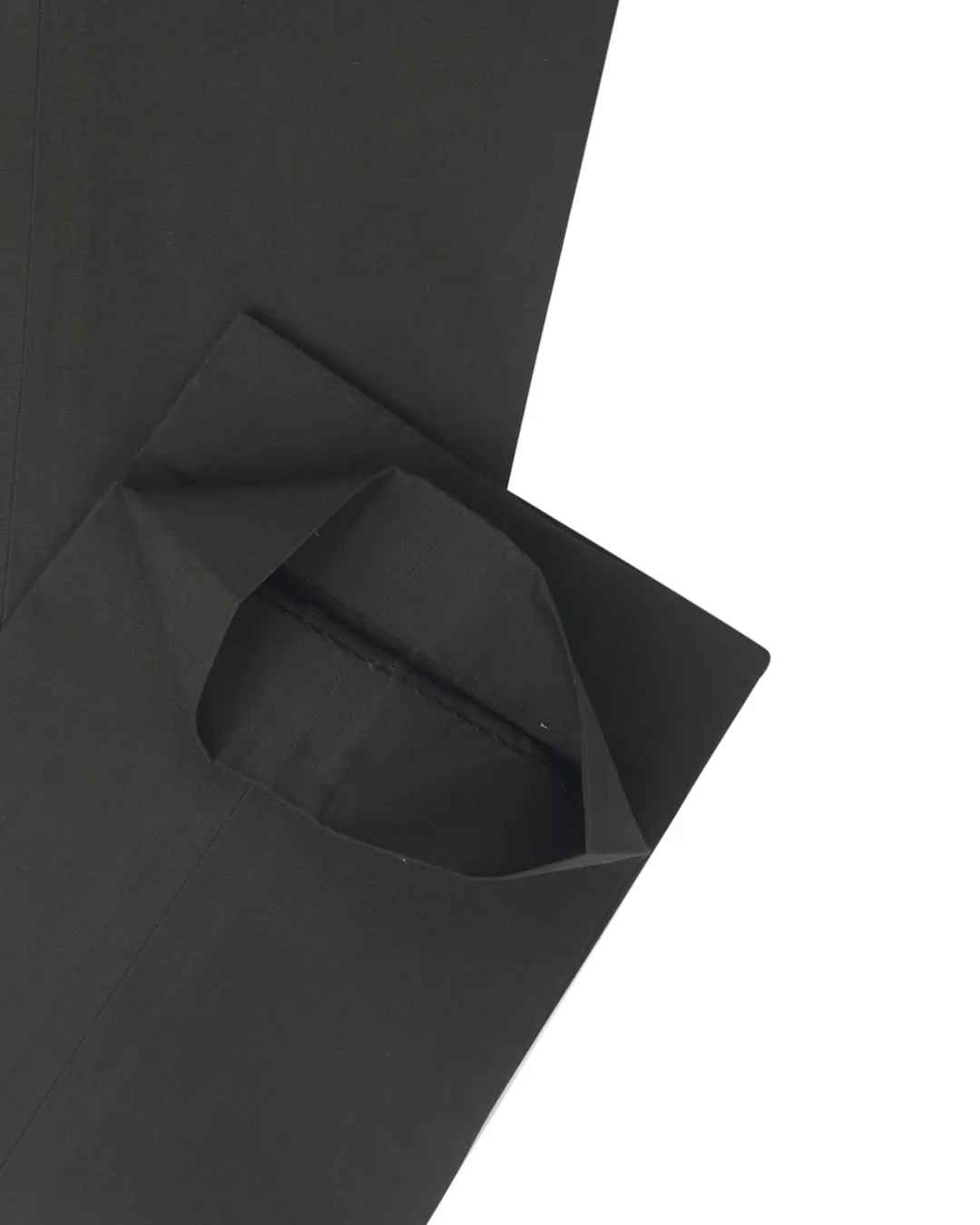 Black Ripstop Chino Pants