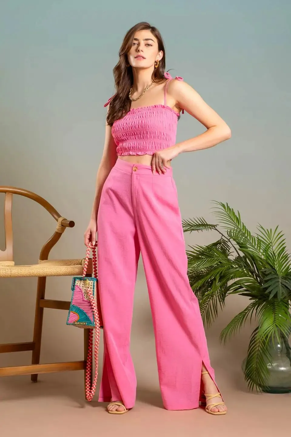 Blu Pepper Summer Girly Pants – Elegant, Flowy & Perfect for Any Occasion
