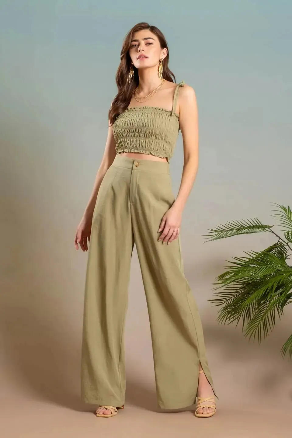 Blu Pepper Summer Girly Pants – Elegant, Flowy & Perfect for Any Occasion