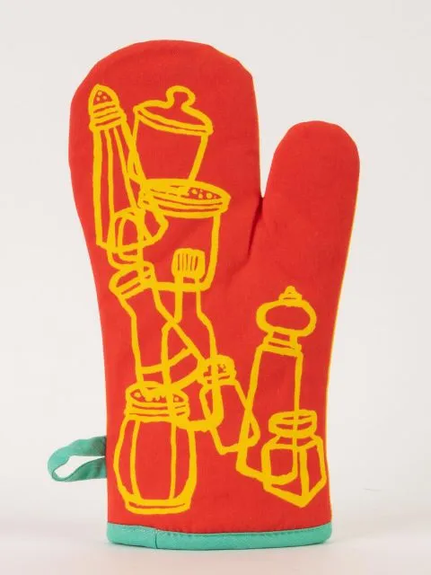 Blueq "Mr. Spice Guy" Oven Mitt