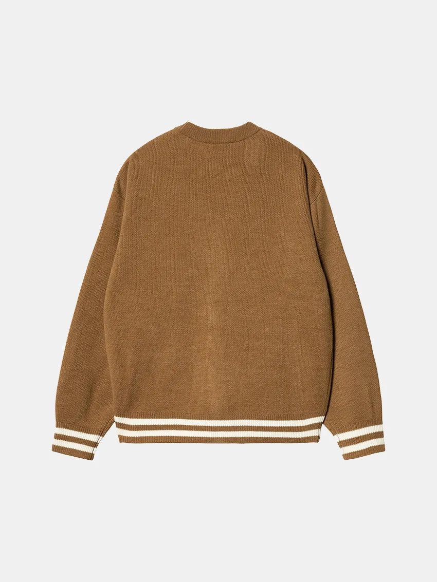 Brown Ducks Cardigan Hamilton Brown