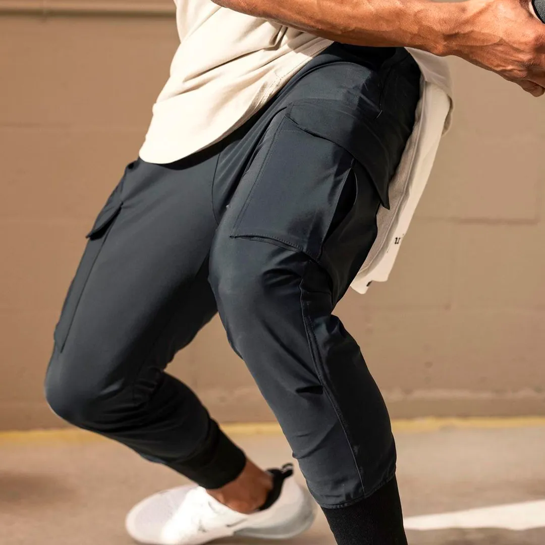 Calça Jogger Masculina Casual Esportiva - Flex Cargo