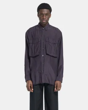 Calander TR Shirt in Dark Purple