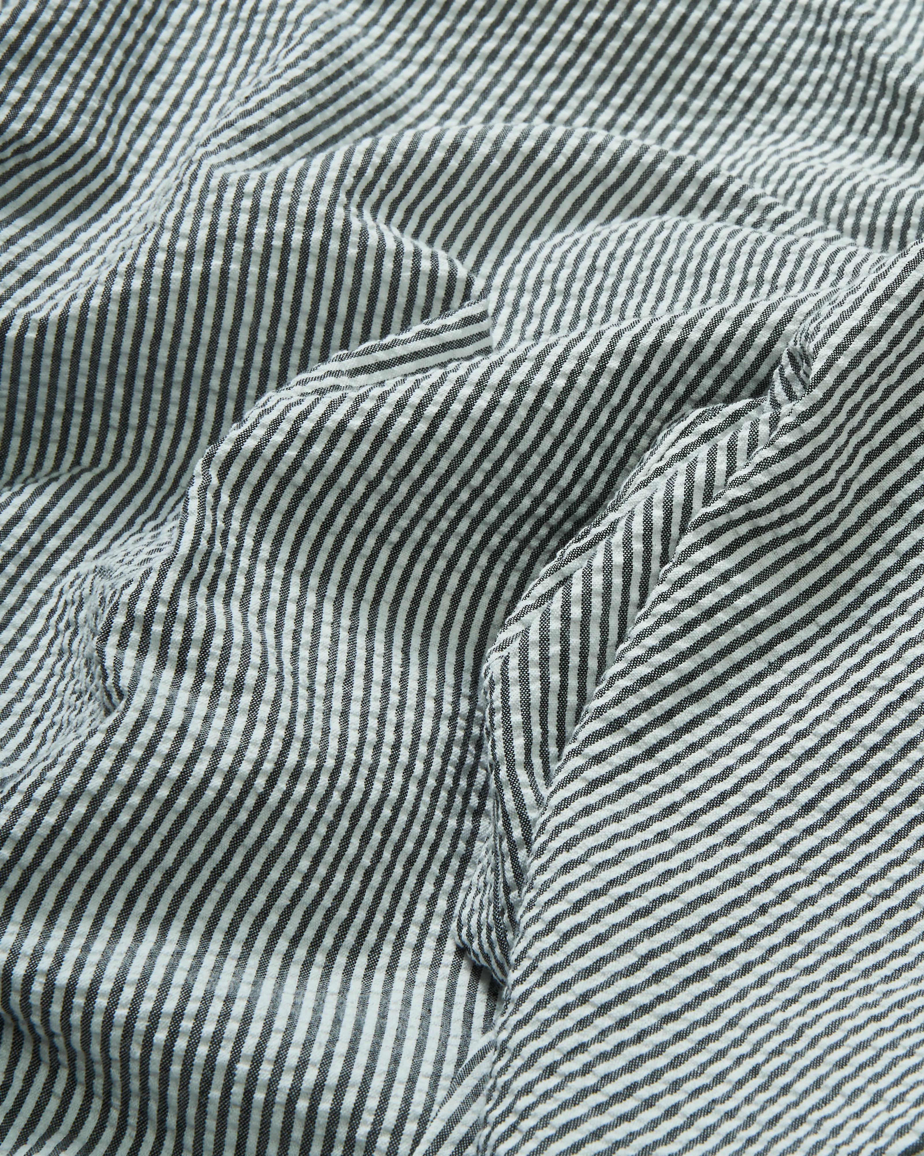 Camden Pant in Grey Seersucker