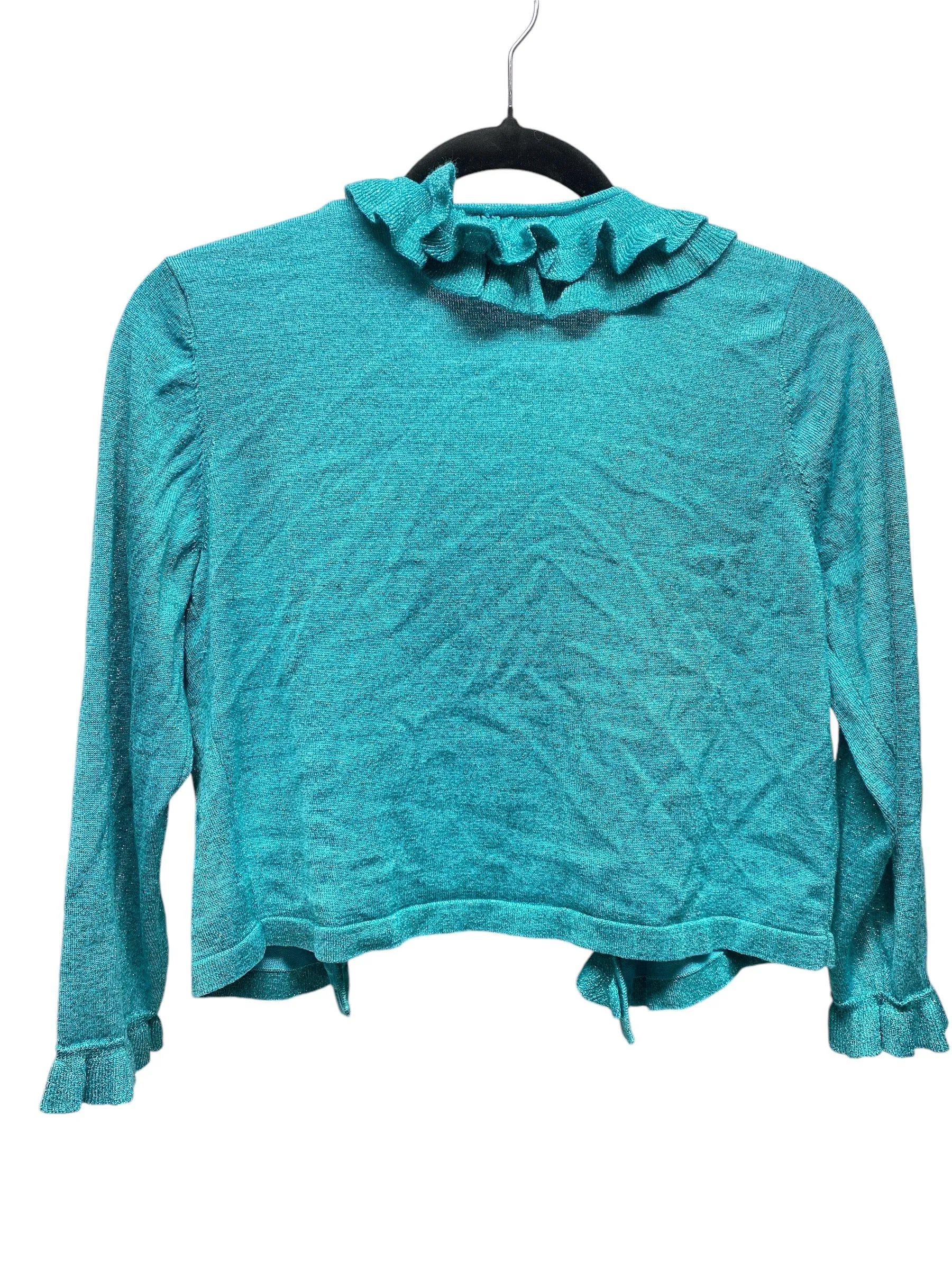 Cardigan By Grace Elements In Green, Size: M