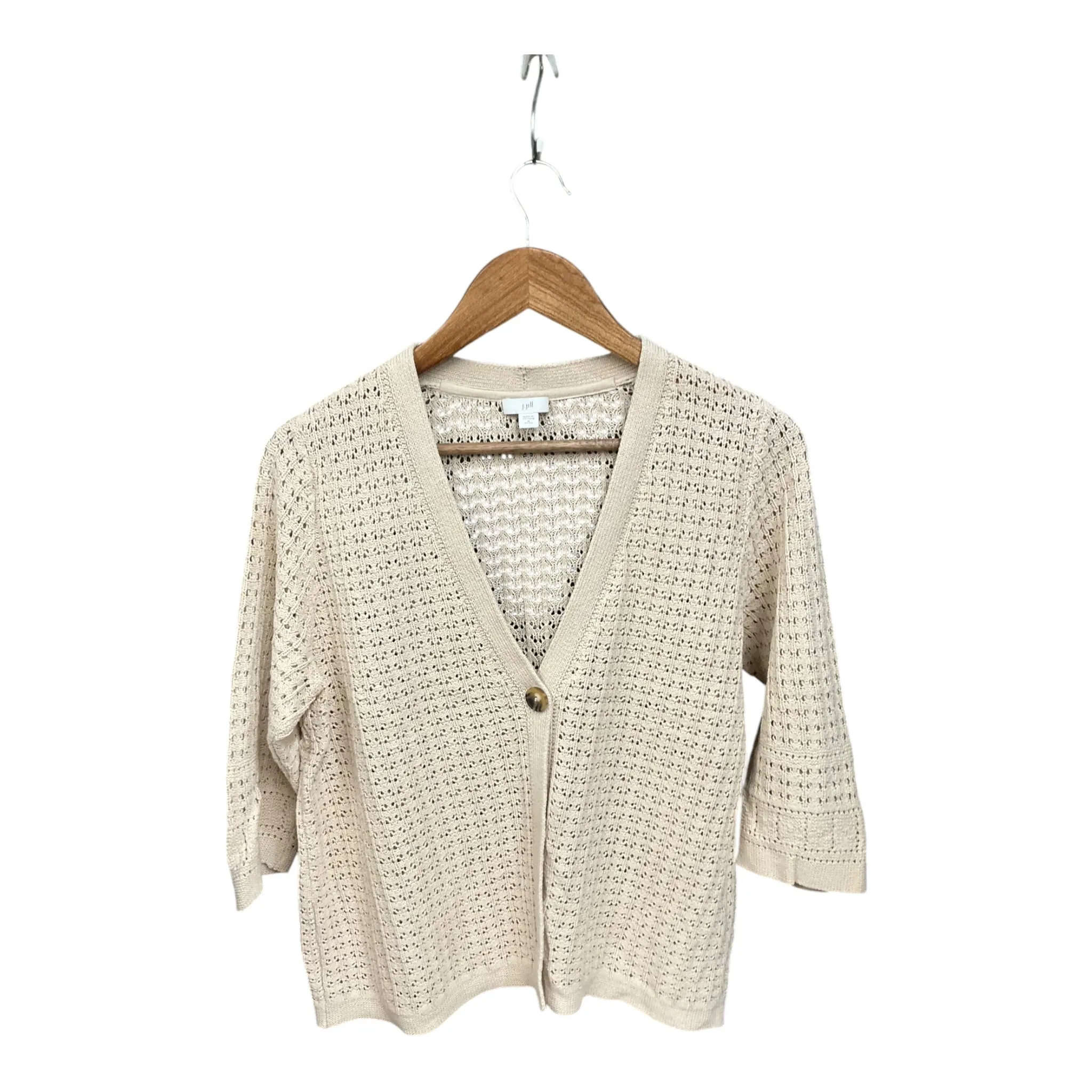 Cardigan By J. Crew In Tan, Size: M