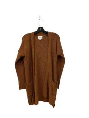 Cardigan By Pink Rose In Brown, Size: S
