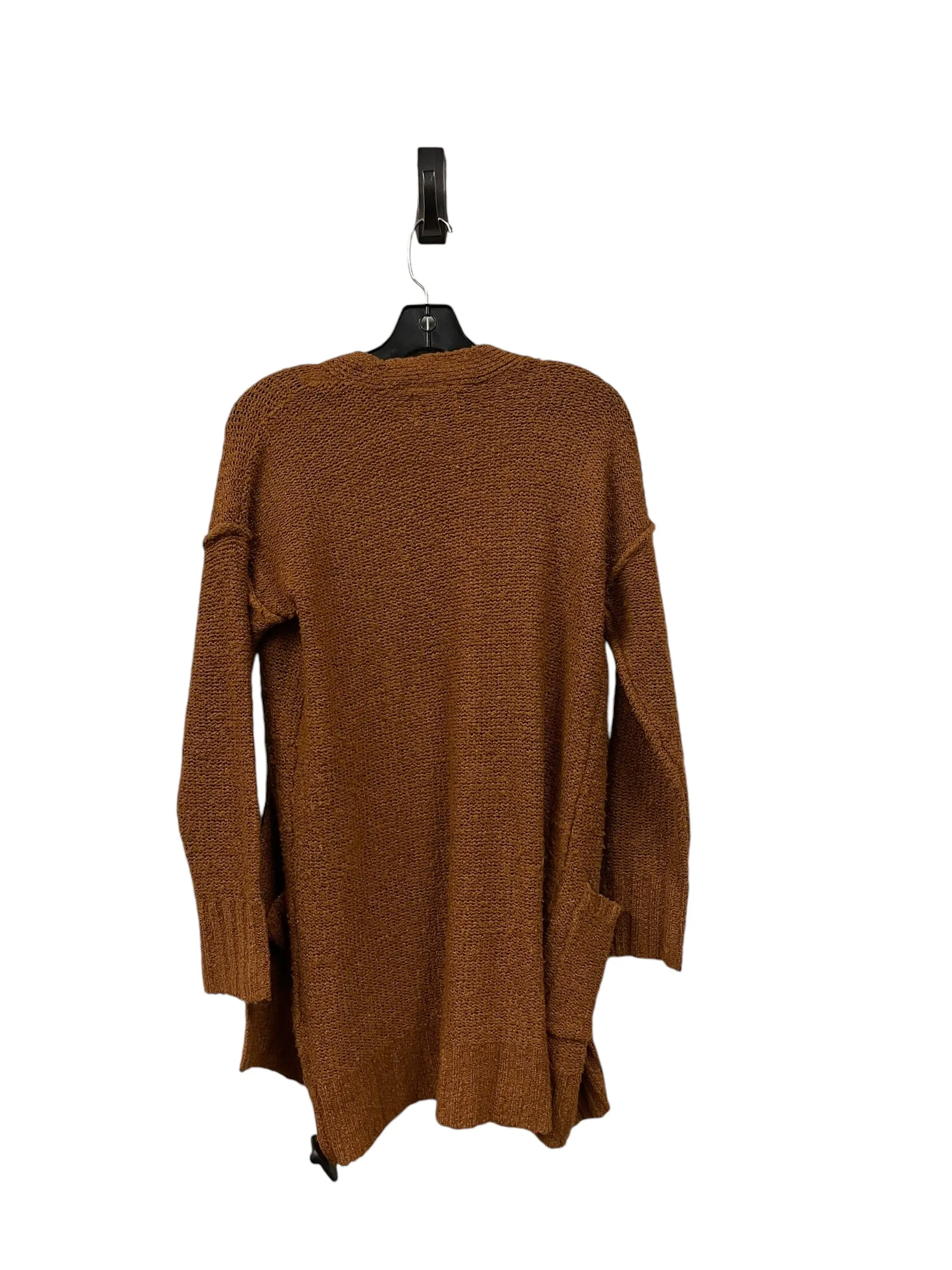 Cardigan By Pink Rose In Brown, Size: S
