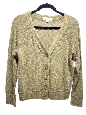 Cardigan By Turo By Vince Camuto In Olive, Size: Xs