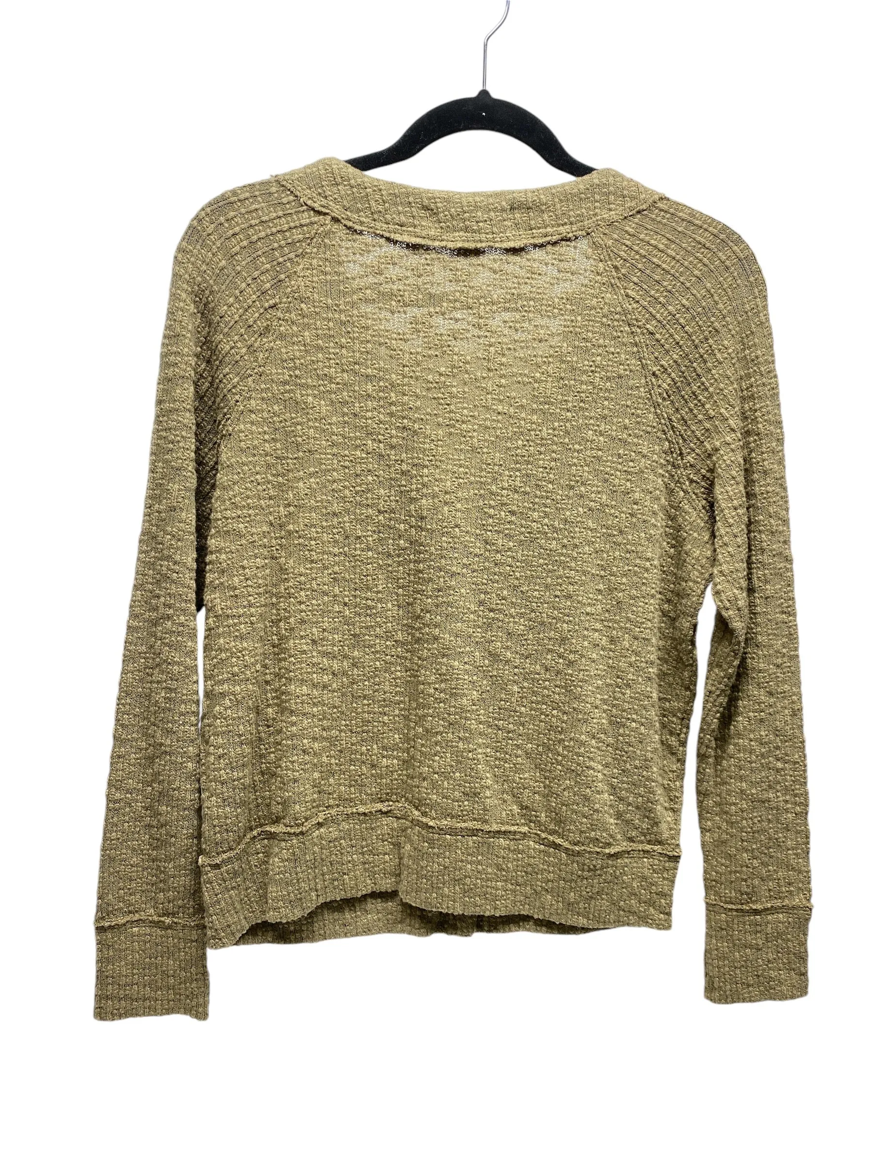 Cardigan By Turo By Vince Camuto In Olive, Size: Xs