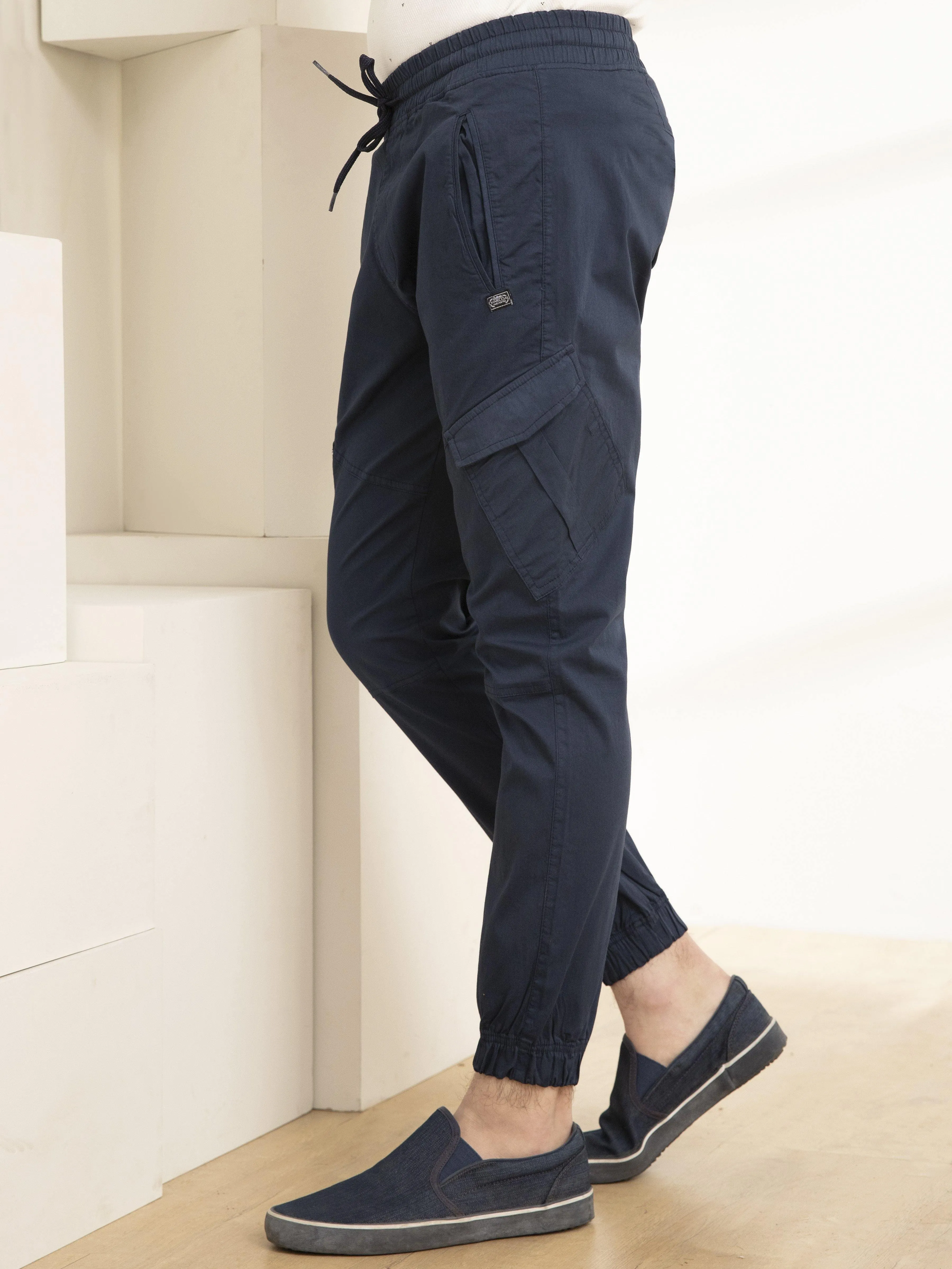 CARGO JOGGER TROUSER NAVY