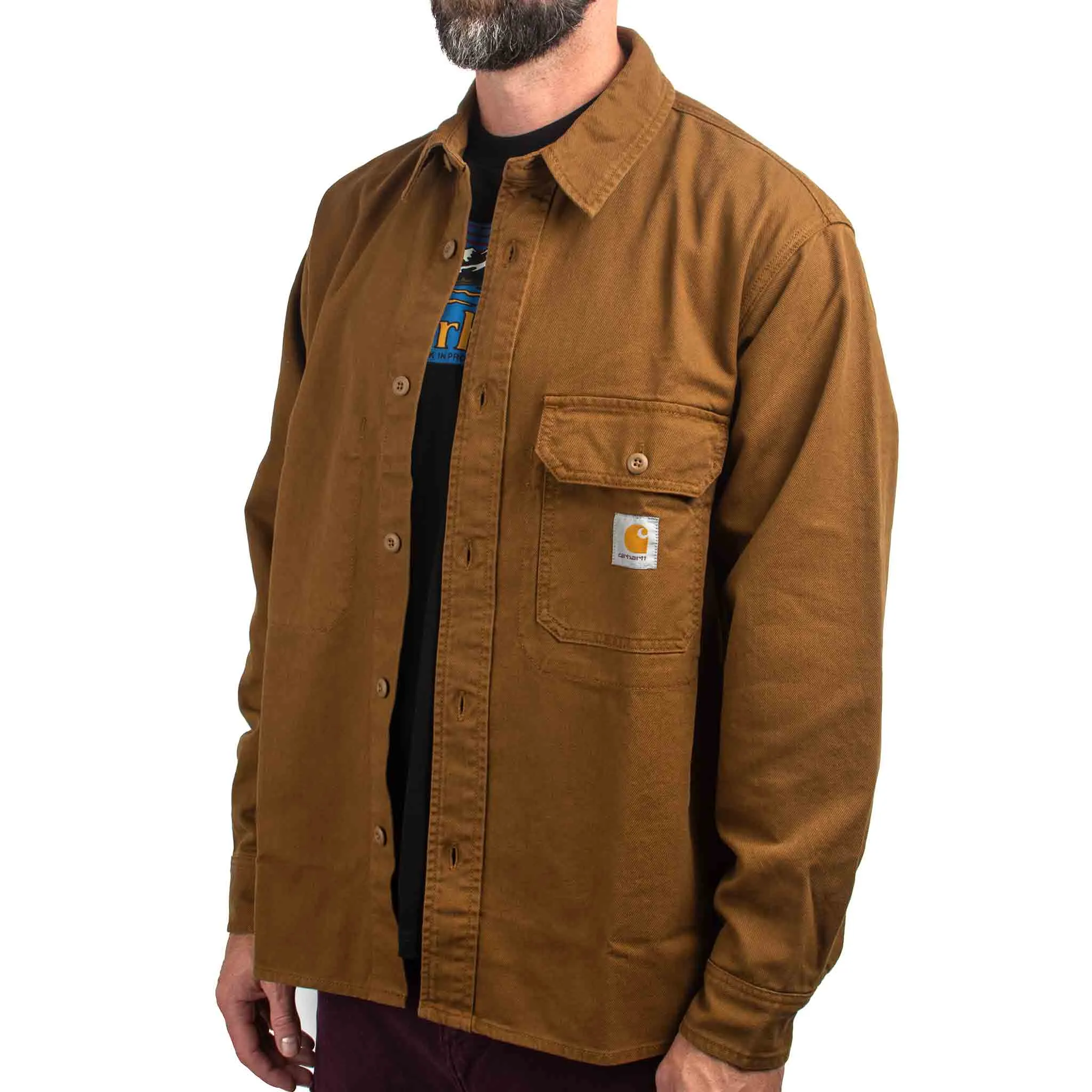 Carhartt W.I.P. Reno Shirt Jacket Denim Tawny
