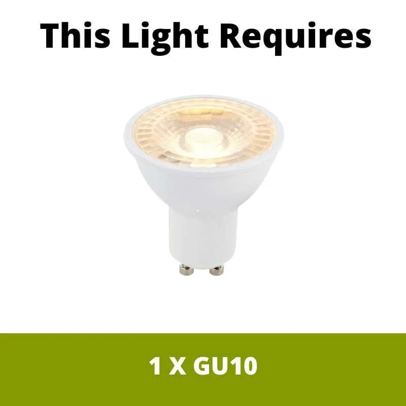 Cast Fixed White Recessed Downlight