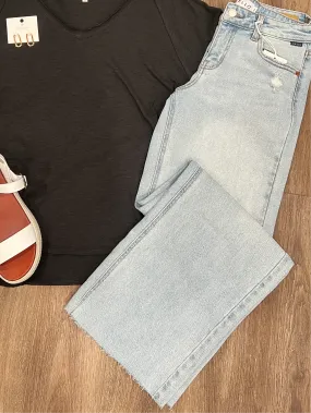 Cello Low Rise Wide Leg Jean
