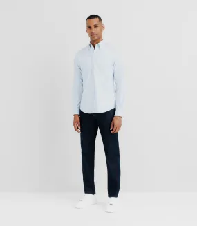 Chemise avec col boutonné ciel