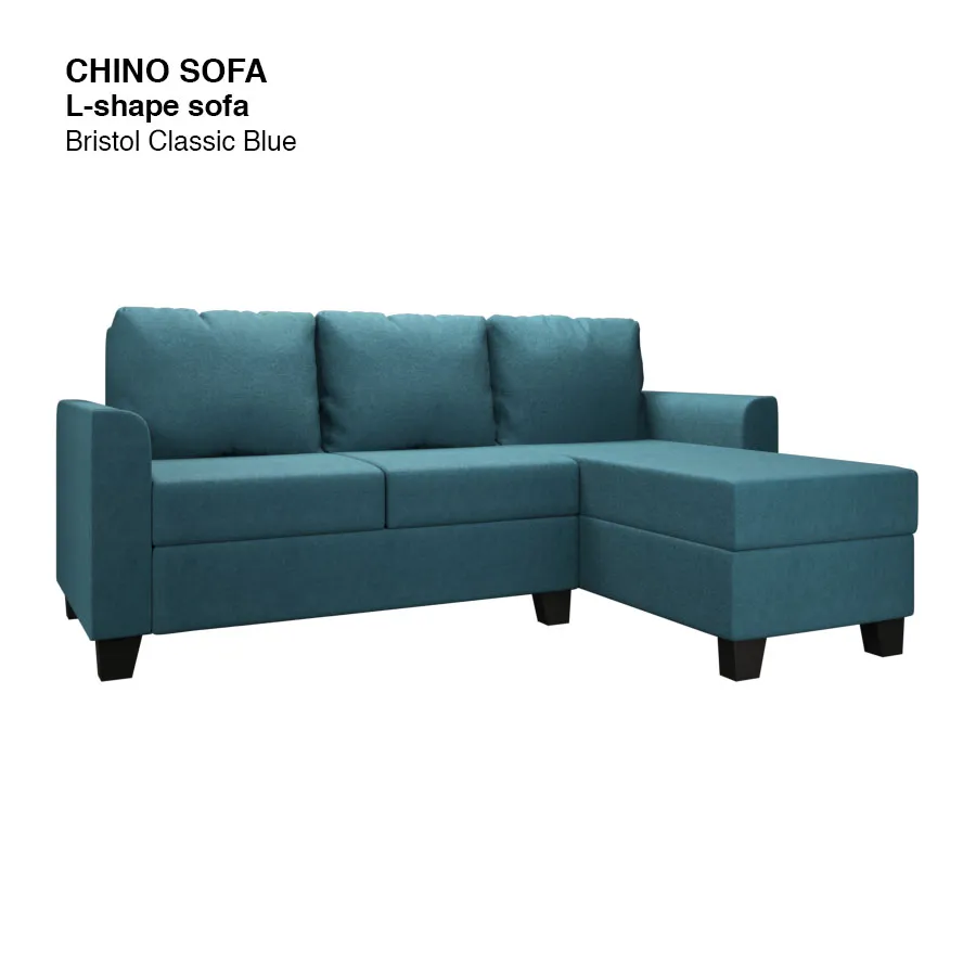 Chino L-shape 3 Seat with Chaise (Right Facing) Sofa