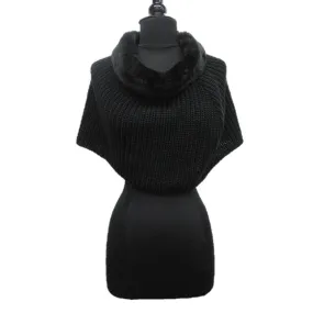 Chunky Knitted Shoulder Warmer/Muffler