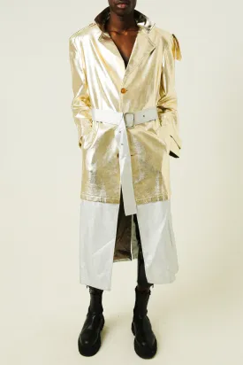Cloak with a belt