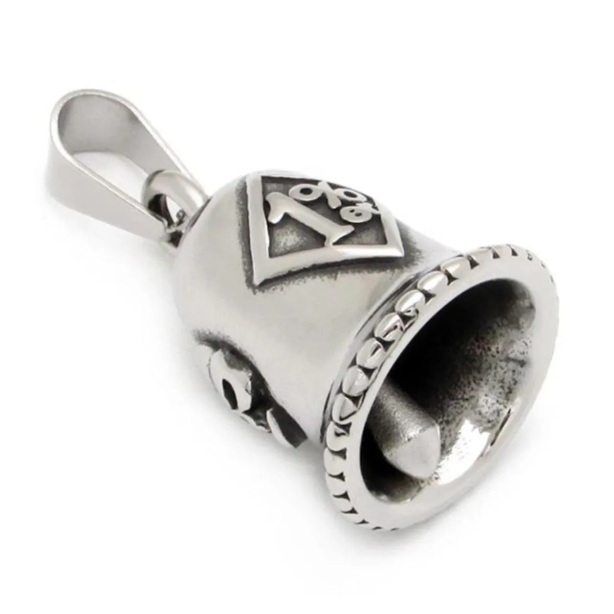 Cool Motorcycle Titanium Steel Skull Gremlin Bell