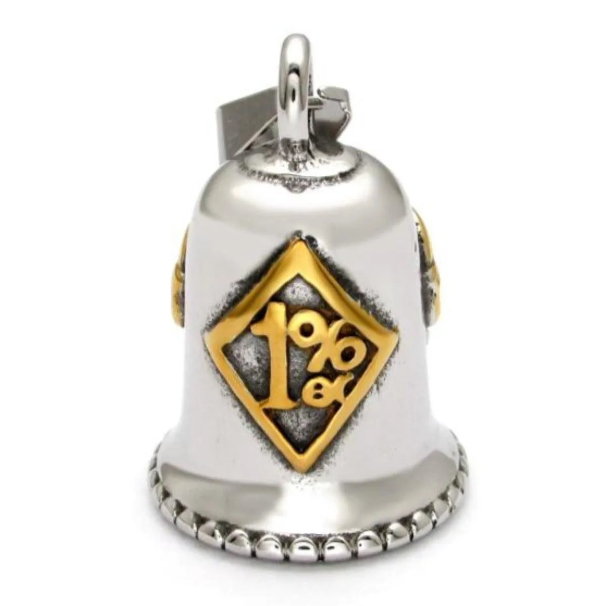 Cool Motorcycle Titanium Steel Skull Gremlin Bell