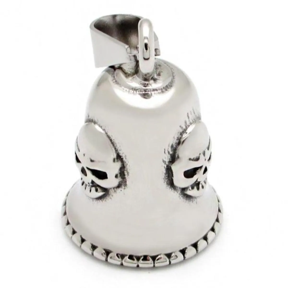 Cool Motorcycle Titanium Steel Skull Gremlin Bell