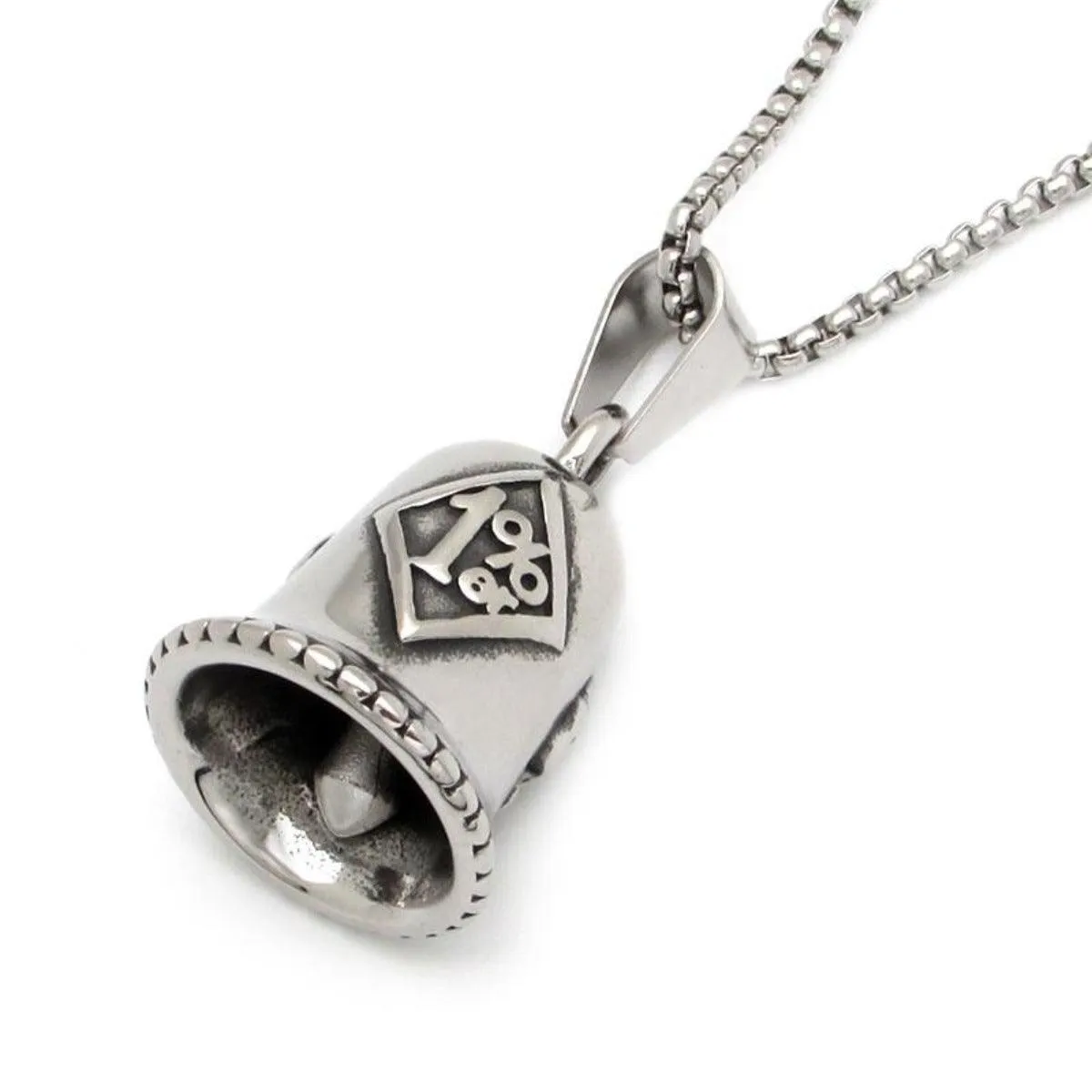 Cool Motorcycle Titanium Steel Skull Gremlin Bell