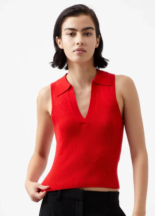 Cosysoft V-Neck Sleeveless Sweater