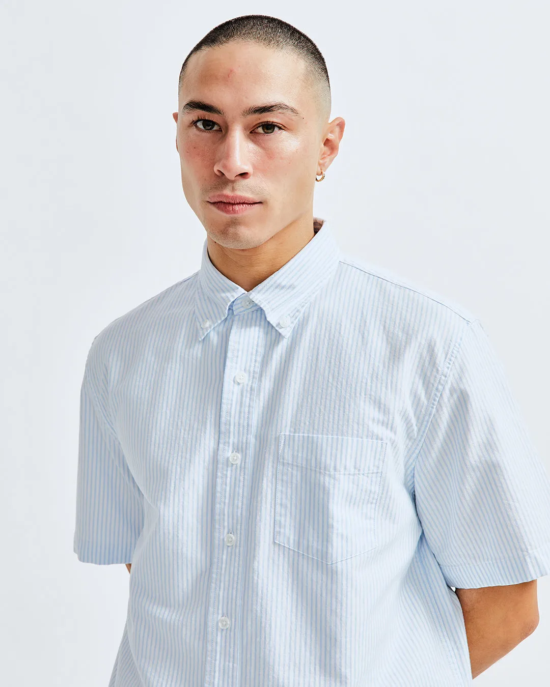 Cotton Oxford Windsor SS Shirt