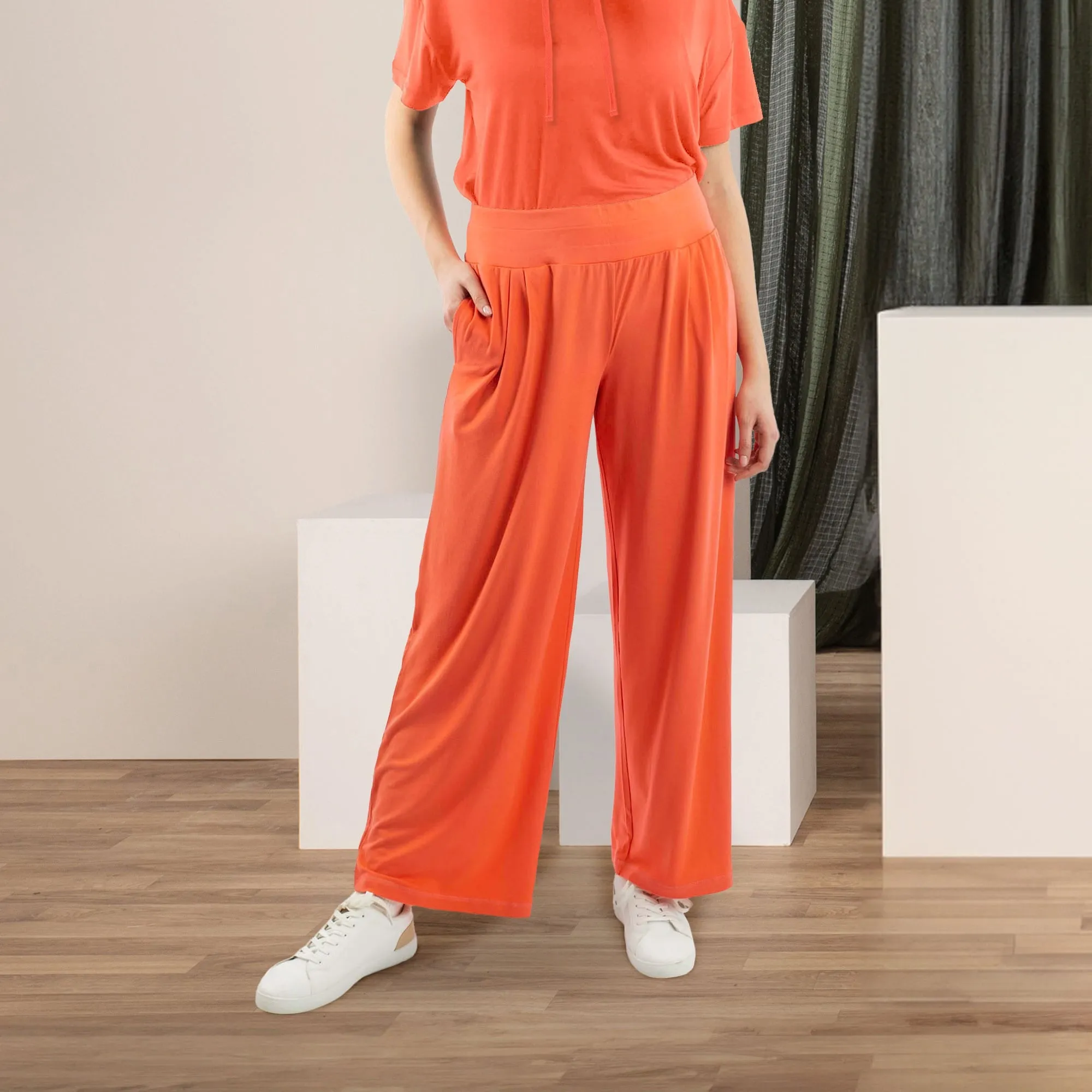 Coupe Wide Leg Full Length Pants