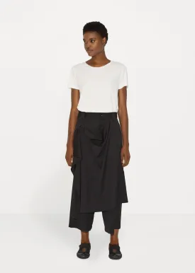 Cropped Wide Leg Pants