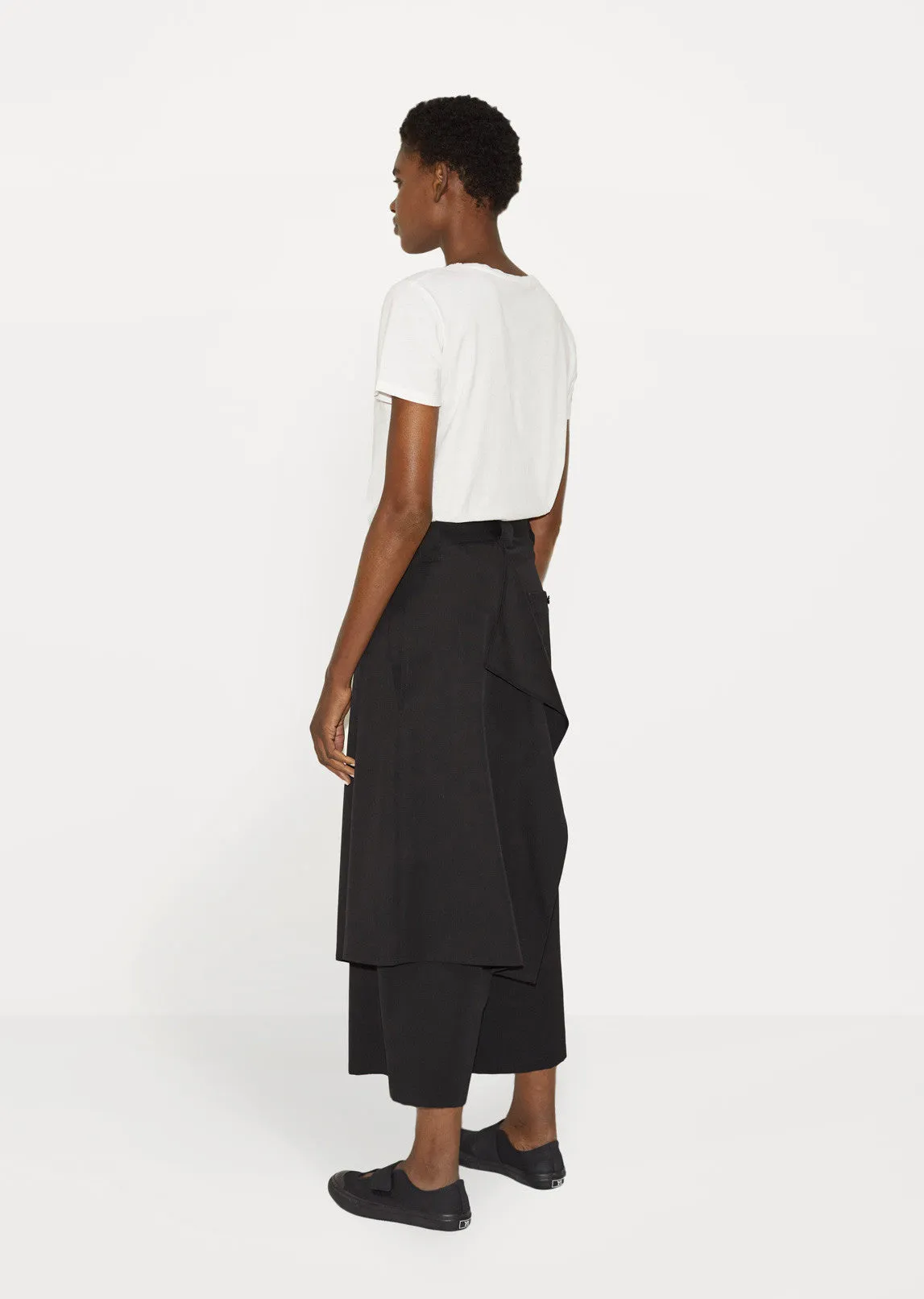 Cropped Wide Leg Pants