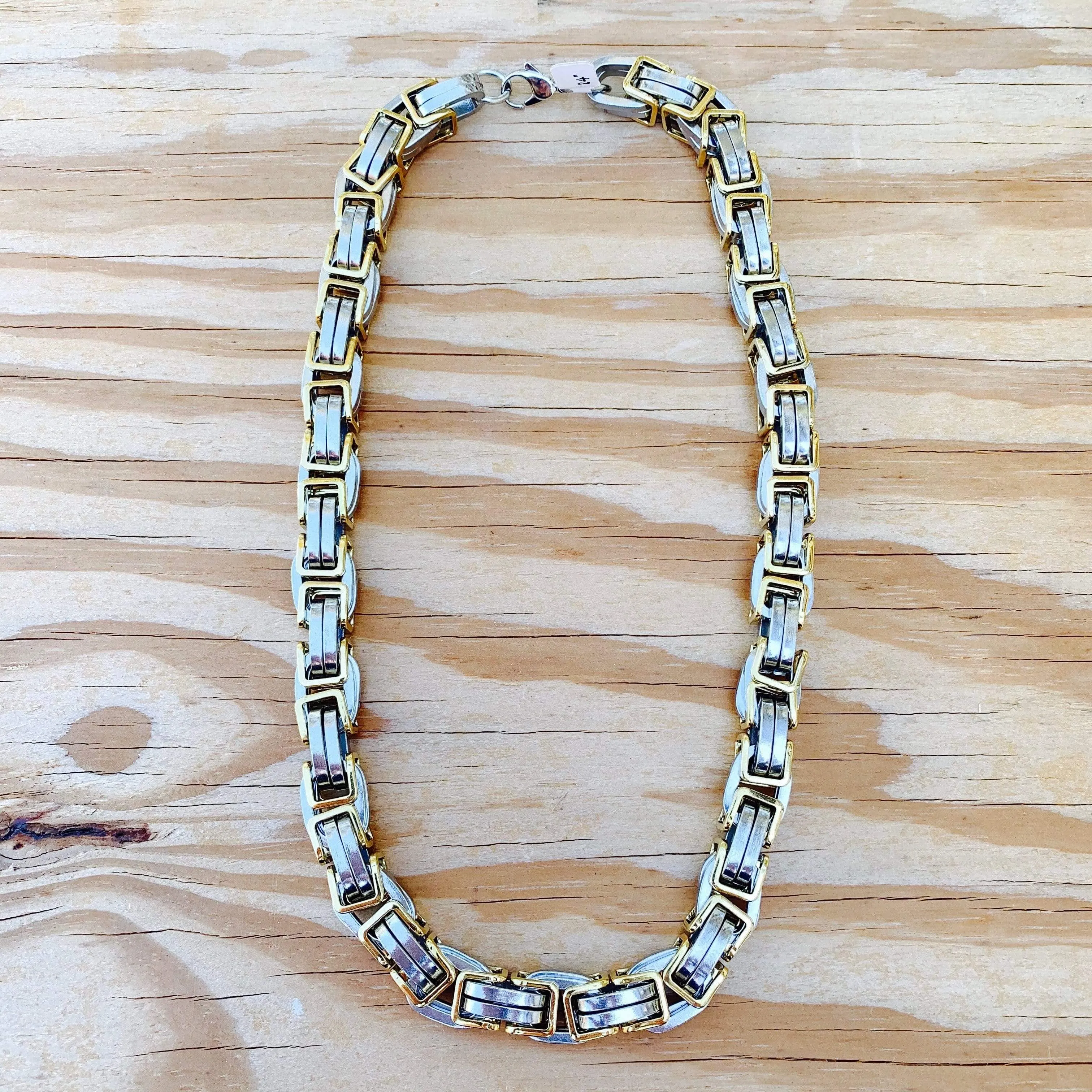 Daytona - Gold & Silver - Heritage - 1/2 inch wide CLEARANCE