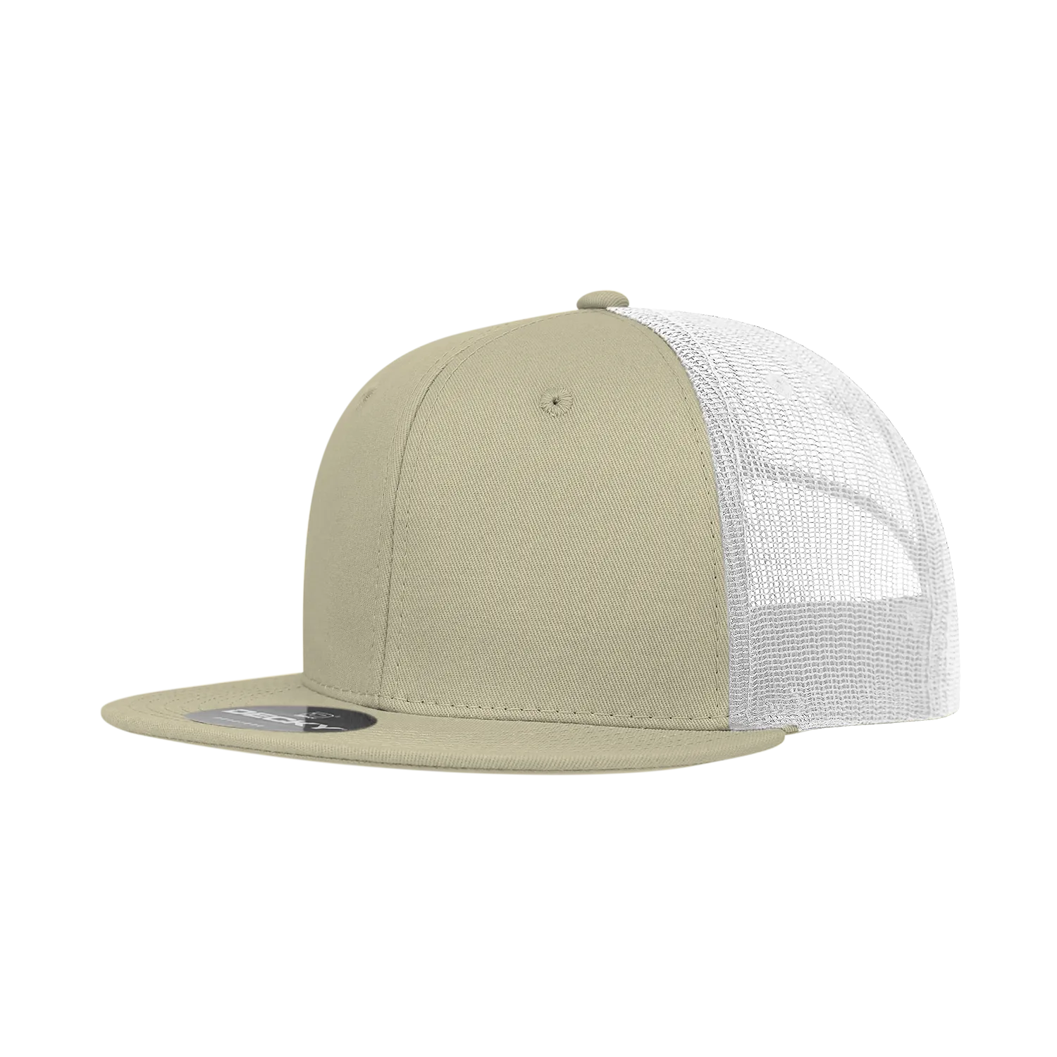Decky 6033 6 Panel High Profile Structured Cotton Blend Trucker